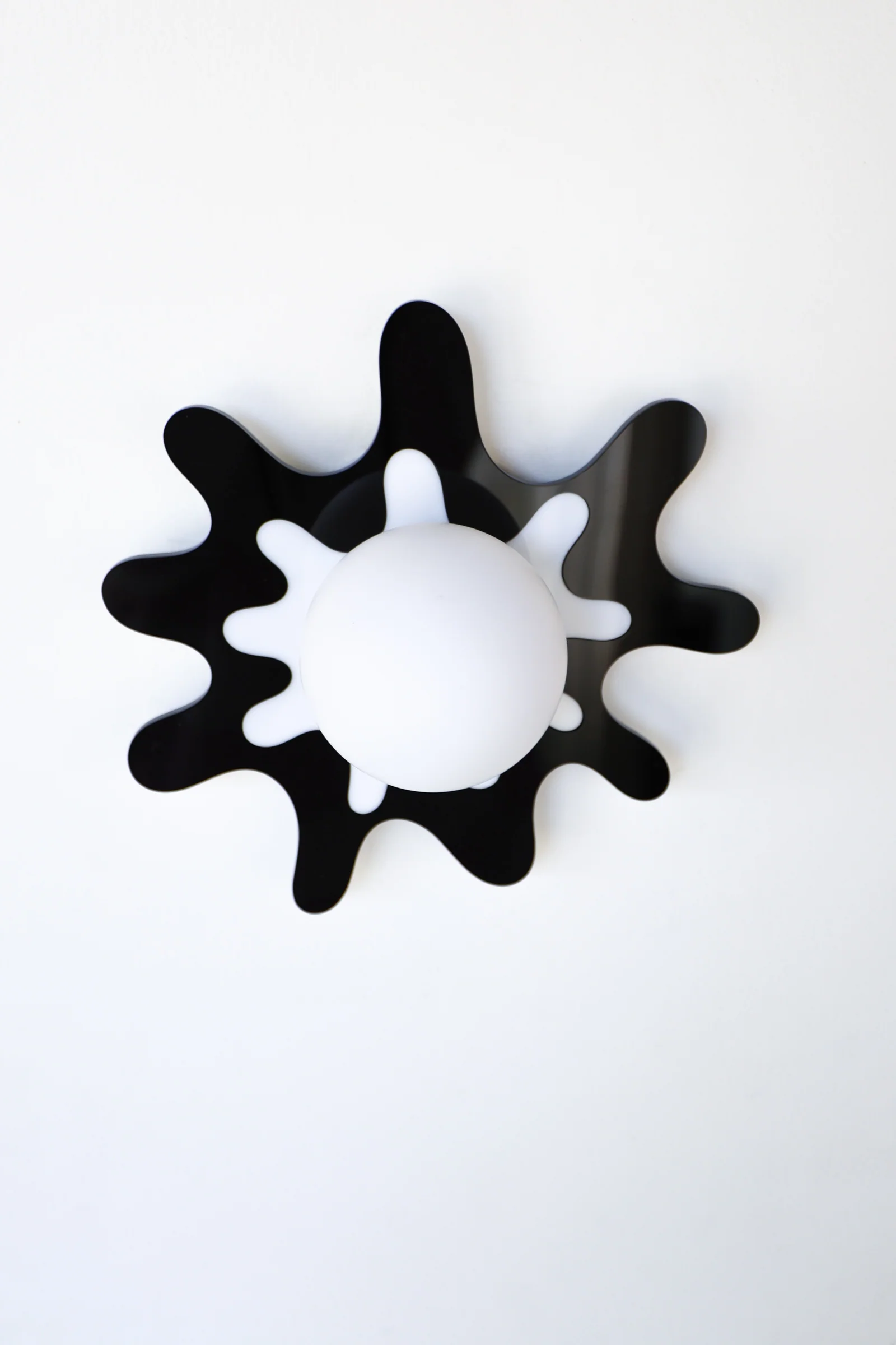 Splat Two-Color Sconce or Flushmount LIght Fixture - Image 6
