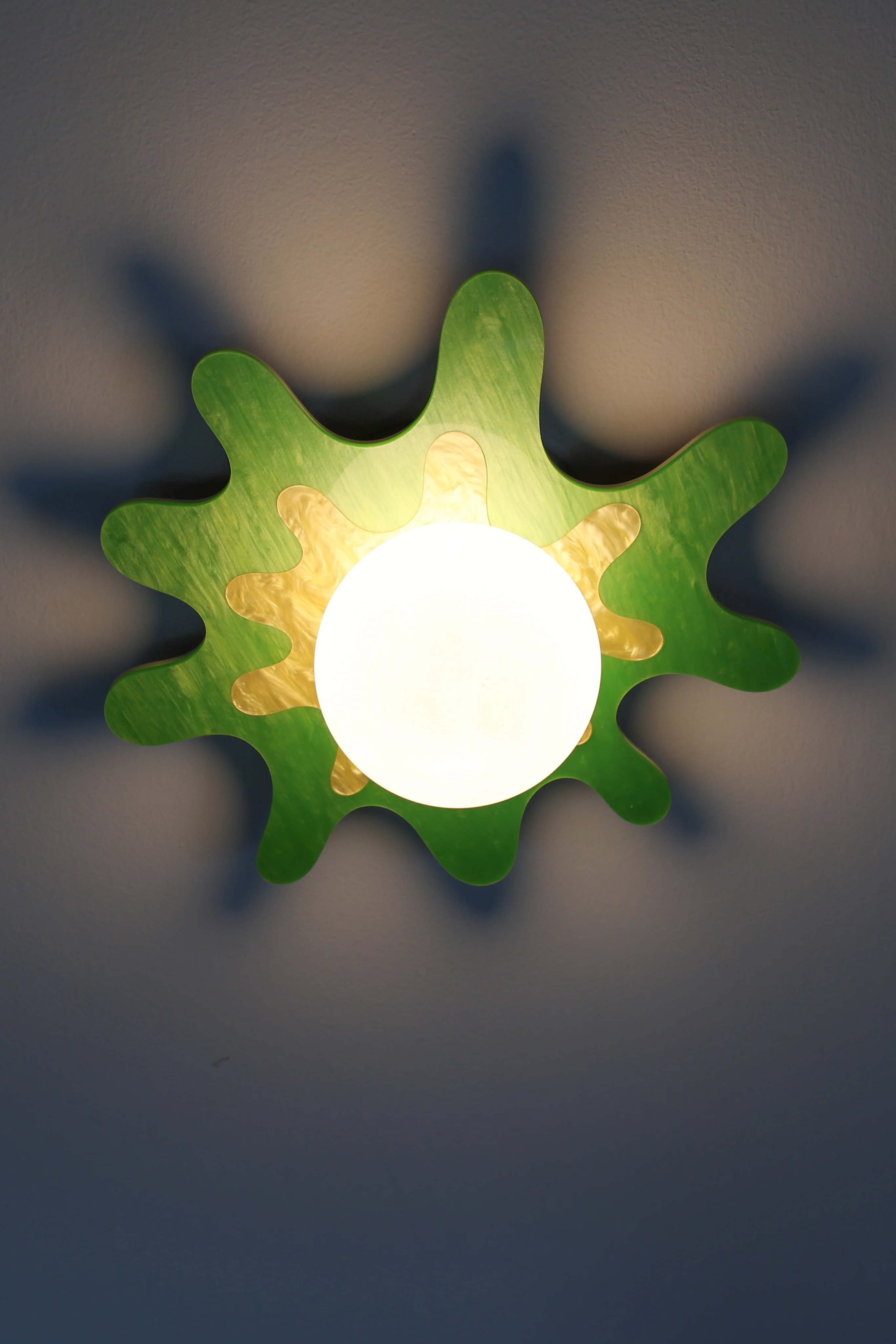 Splat Two-Color Sconce or Flushmount LIght Fixture - Image 8