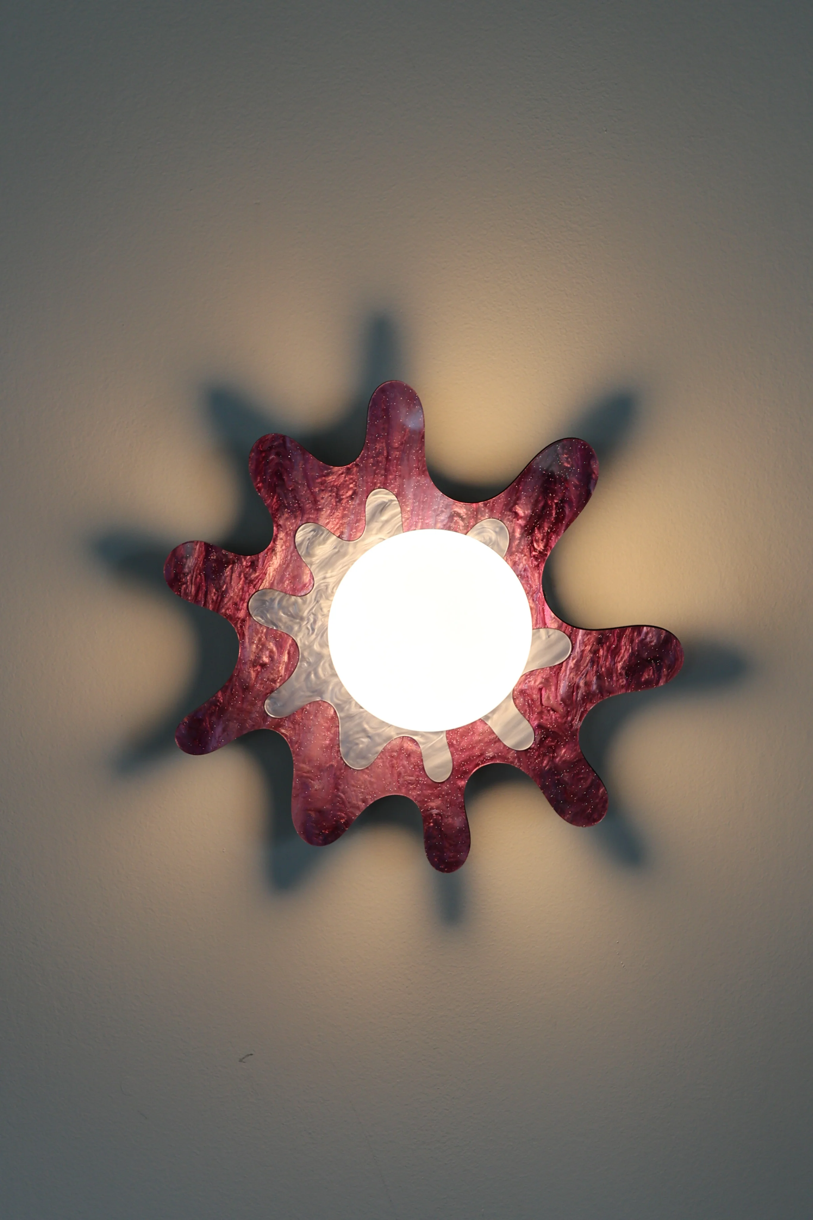 Splat Two-Color Sconce or Flushmount LIght Fixture - Image 9