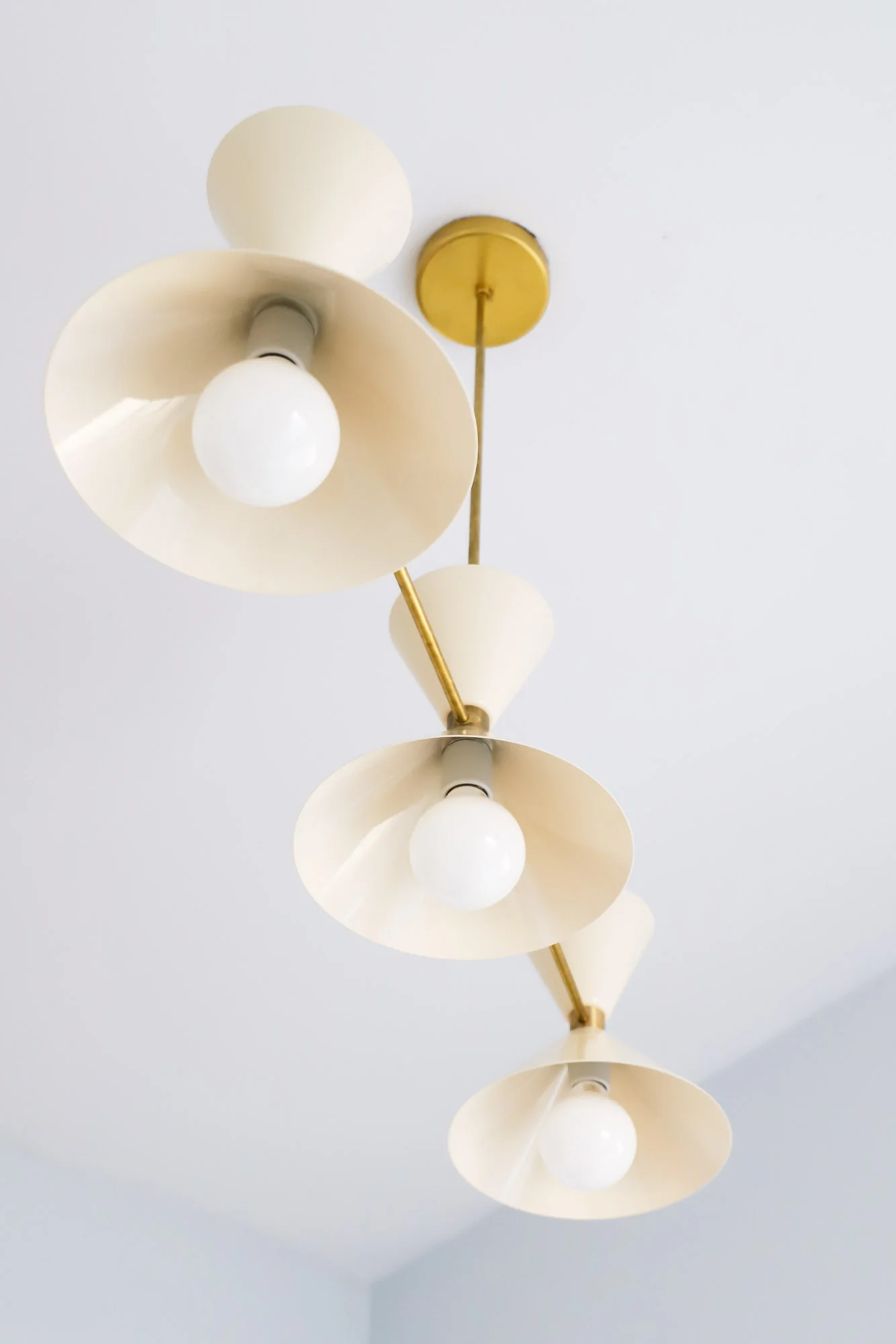 Three-Light Linear Clancy Chandelier - Image 3
