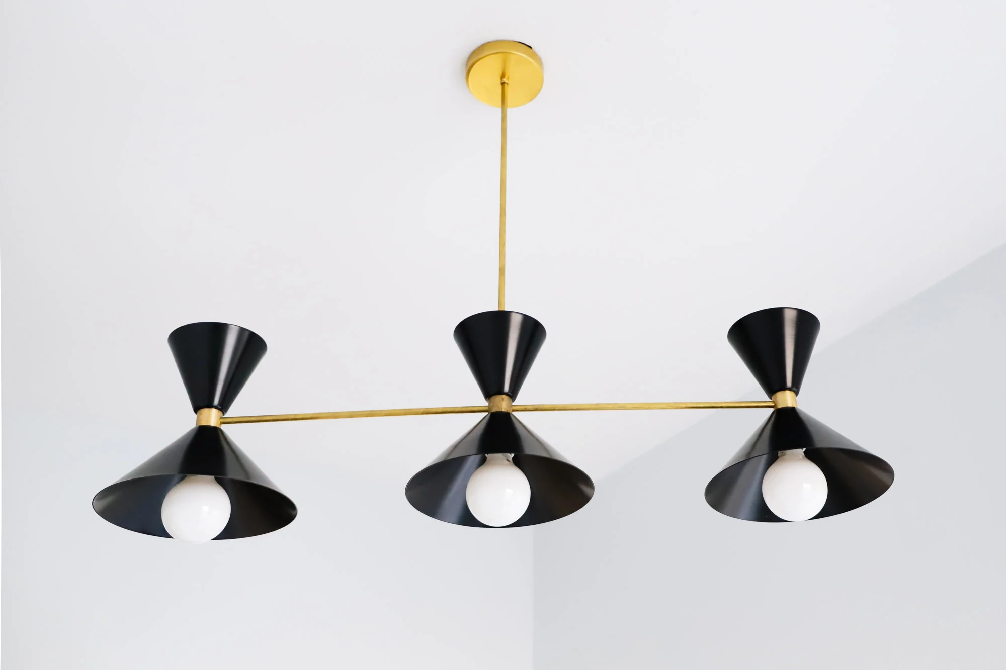 Three-Light Linear Clancy Chandelier - Image 4