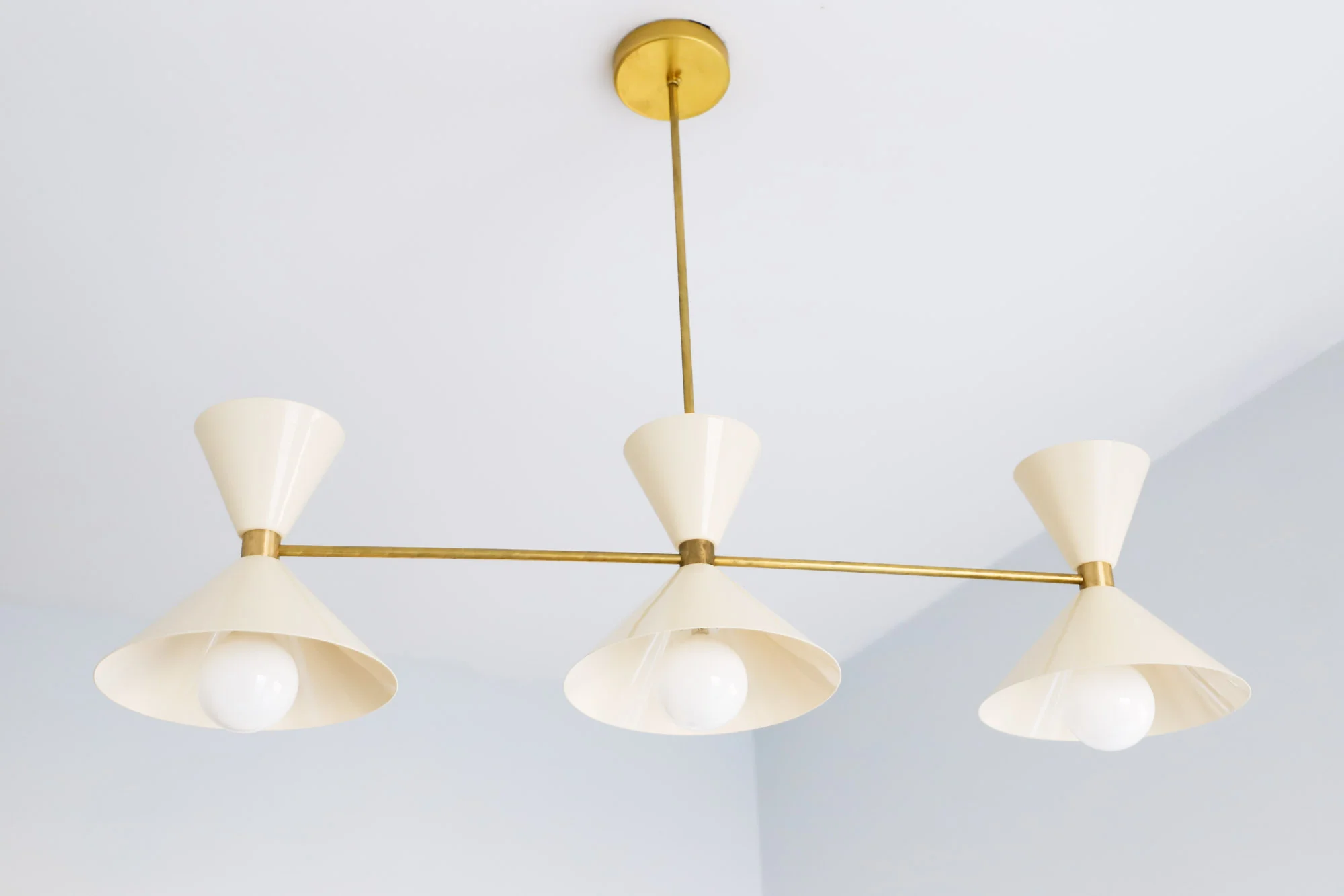 Three-Light Linear Clancy Chandelier - Image 7
