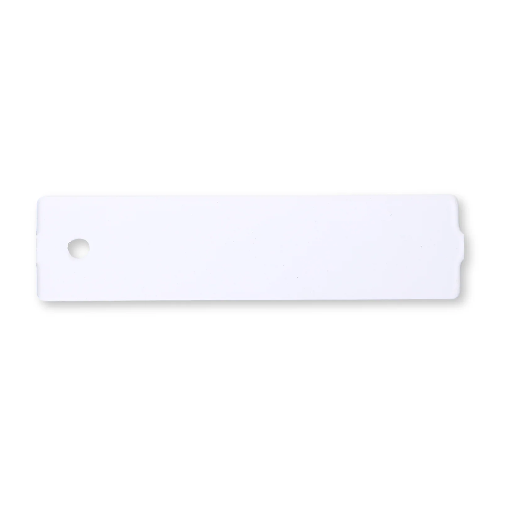 White Powdercoating Sample