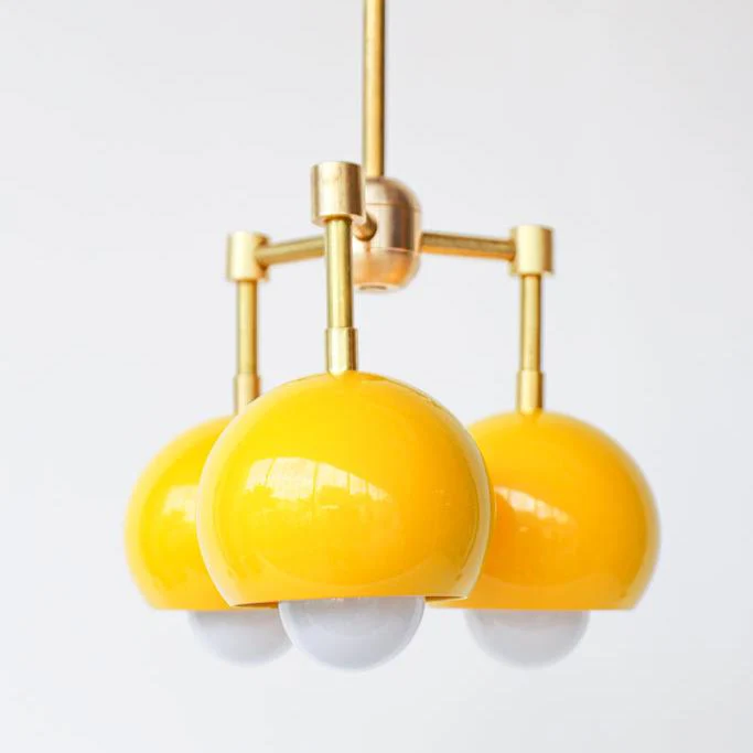 Yellow Powdercoating Sample - Image 3